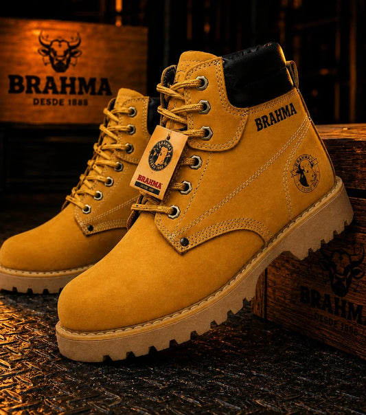 BOTA BRAHMA CLASICA CUERO